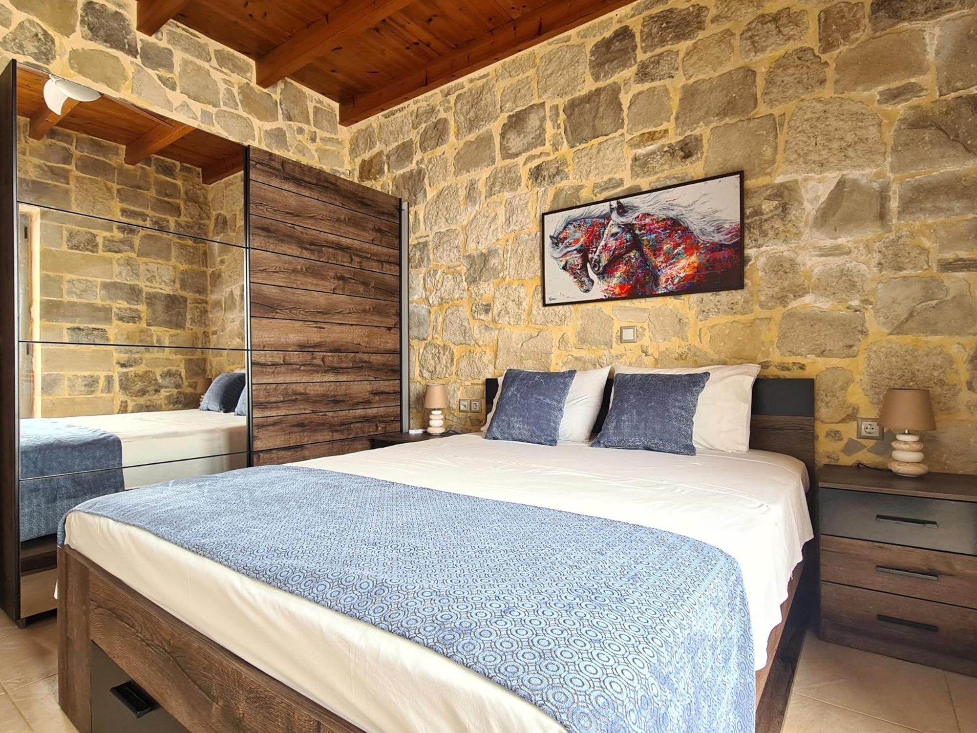 New Villa Kalimera, View To Falasarna Beach Plátanos المظهر الخارجي الصورة